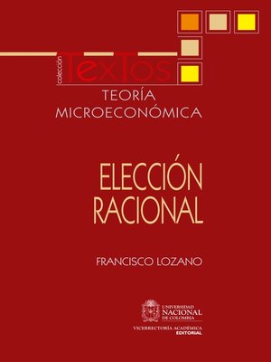 cover image of Teoría microeconómica